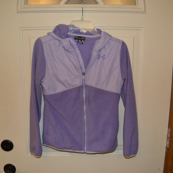 Under Armour Girls Fleece Jacket - Picture 1 of 3